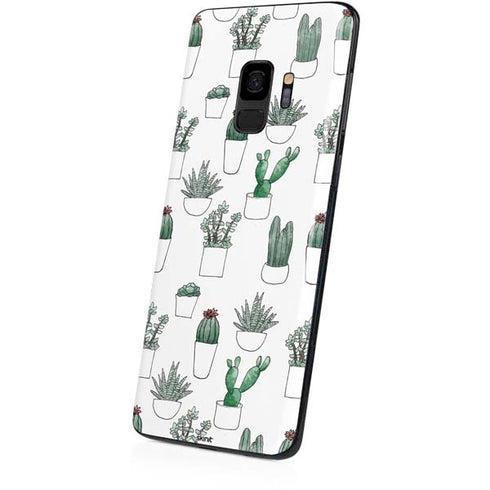 Succulent Pattern Galaxy S9 Skin